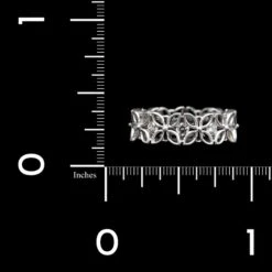 Jack Kelege 18K White Gold Estate Diamond Eternity Band -Luxe Rings Shop ESRW1272D