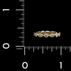 14K Yellow Gold Estate Diamond Eternity Band -Luxe Rings Shop ESRW1295C
