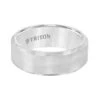 Tungsten Band With Satin Finish Center Polished Edges -Luxe Rings Shop GFB02493