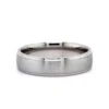 Satin Finish Center With High Polished Edge Band 2 Satin Finish Center With High Polished Edge Band -Luxe Rings Shop GFB03774A