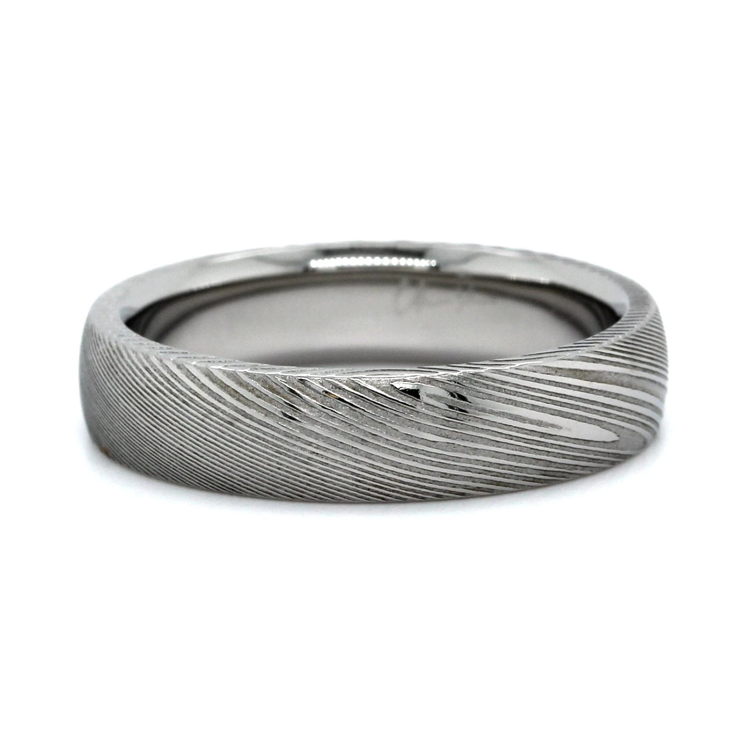 Stainless Steel 5mm Band With Slightly Rounded Profile 2 Stainless Steel 5mm Band With Slightly Rounded Profile