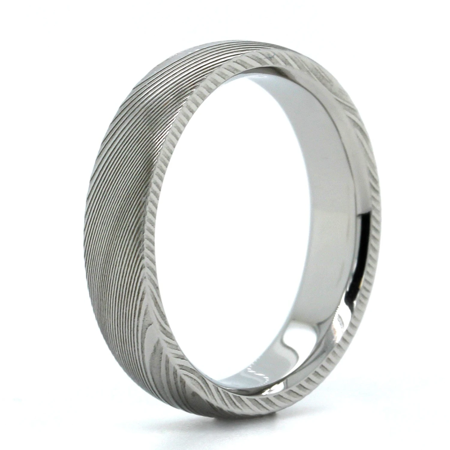 Stainless Steel 5mm Band With Slightly Rounded Profile 3 Stainless Steel 5mm Band With Slightly Rounded Profile - Image 2