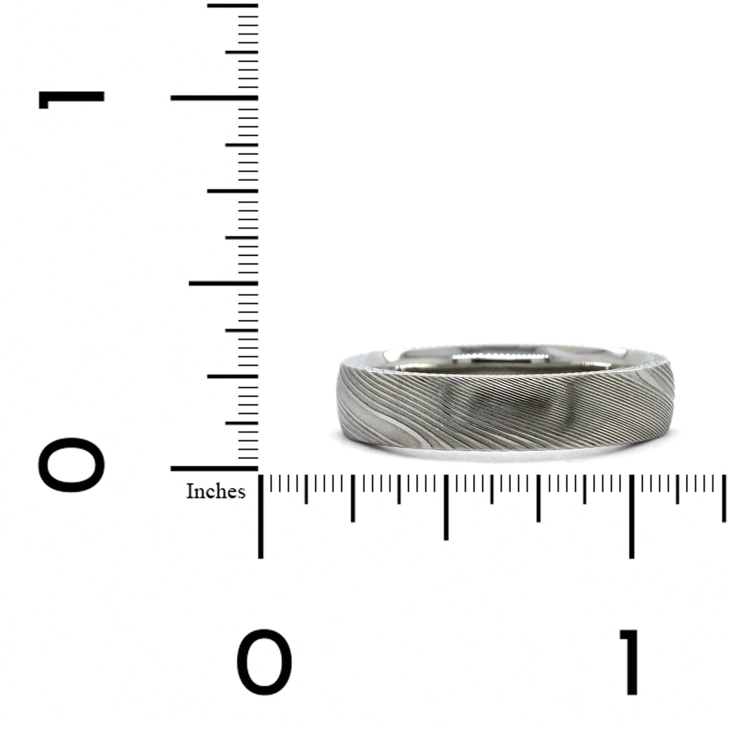 Stainless Steel 5mm Band With Slightly Rounded Profile 4 Stainless Steel 5mm Band With Slightly Rounded Profile - Image 3