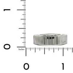 Stainless Steel Flat Profile 6mm Band -Luxe Rings Shop GFB04080C