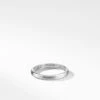 DY Classic Band Ring In 18K White Gold -Luxe Rings Shop GFB04365