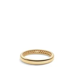 DY Classic Band Ring In 18K Yellow Gold