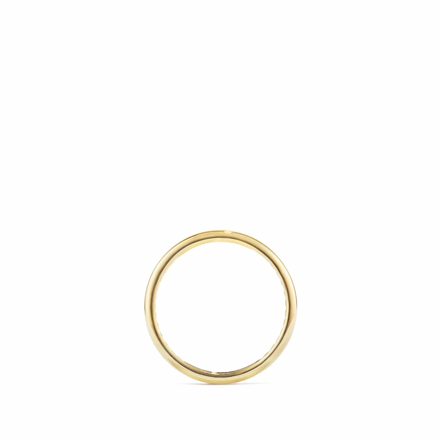 DY Classic Band Ring In 18K Yellow Gold 4 DY Classic Band Ring In 18K Yellow Gold - Image 2