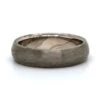 Palladium Sterling Silver Ash Pattern Wedding Band -Luxe Rings Shop GFB04447A