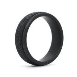 Dark Tantalum Love Knot Triangle Band -Luxe Rings Shop GFB04601A