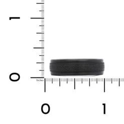 Dark Tantalum Love Knot Triangle Band -Luxe Rings Shop GFB04601B