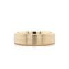14K Yellow Gold Brushed Finish Band