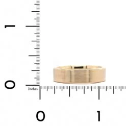 14K Yellow Gold Brushed Finish Band -Luxe Rings Shop GFB04657C c8e4a2d6 cf18 425c b278 9aba41a244dd