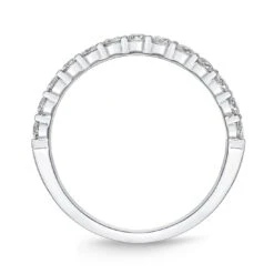 Platinum Petite Prong Diamond Band -Luxe Rings Shop LDBS0190B 0d3a205c e4c9 4596 8874 9b9dbd8be949