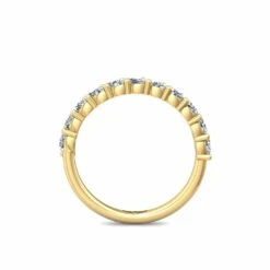 18K Yellow Gold Shared Prong Marquise Diamond Band -Luxe Rings Shop LDBS0240C c399397d 2ccf 47e3 88d9 b1c5a55d232a