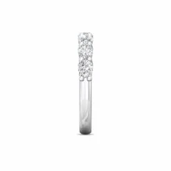 Platinum 7 Oval Diamond Shared Prong Band -Luxe Rings Shop LDBS0249D 565635de 86d7 480a b259 0dda53750f9d
