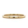 18K Yellow Gold Polished Band 2 18K Yellow Gold Polished Band -Luxe Rings Shop LFB02119