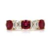 18K Yellow Gold Ruby And Diamond Band -Luxe Rings Shop RDR2579A d793a368 ccfe 4dec a5f8 ddca7dae5ebd