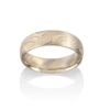 18K Yellow Gold Sterling Silver And Palladium Mokume Birch Wedding Band -Luxe Rings Shop gfb04417